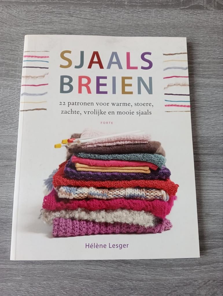 Hélène Lesger - Sjaals breien, Ophalen of Verzenden, Hélène Lesger, Gelezen, Breien en Haken