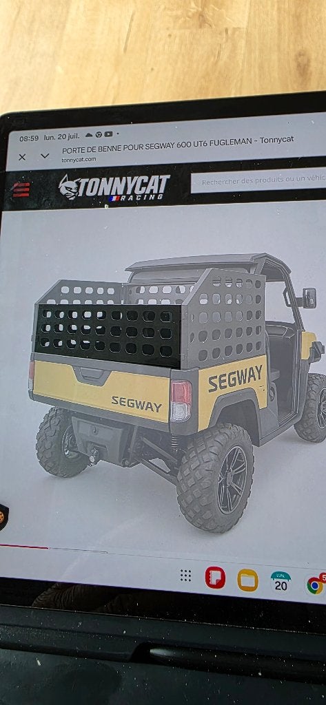 Rehausse benne fugelman t6