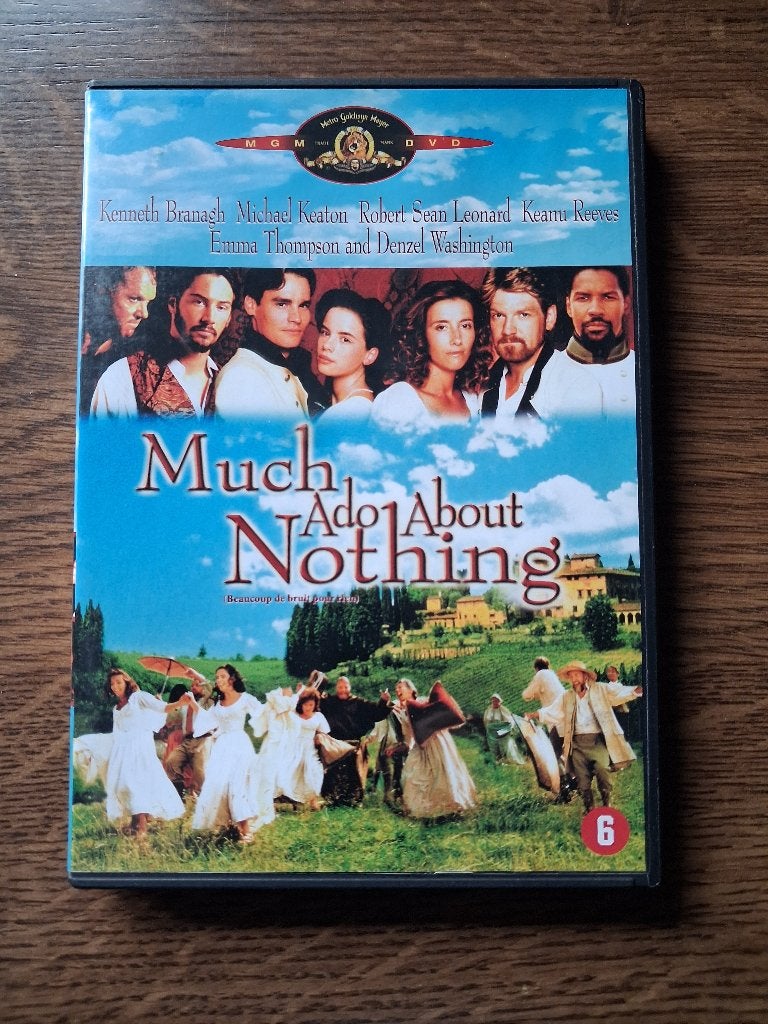 DVD - Much ado about nothing (D. Washington/K. Reeves), CD & DVD, Enlèvement ou Envoi