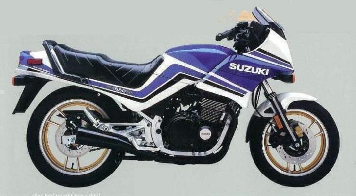 Suzuki GSX550 motorblok GSX 550 ES EF motor blok gsx550 gsx, Motoren, Ophalen of Verzenden, Gebruikt
