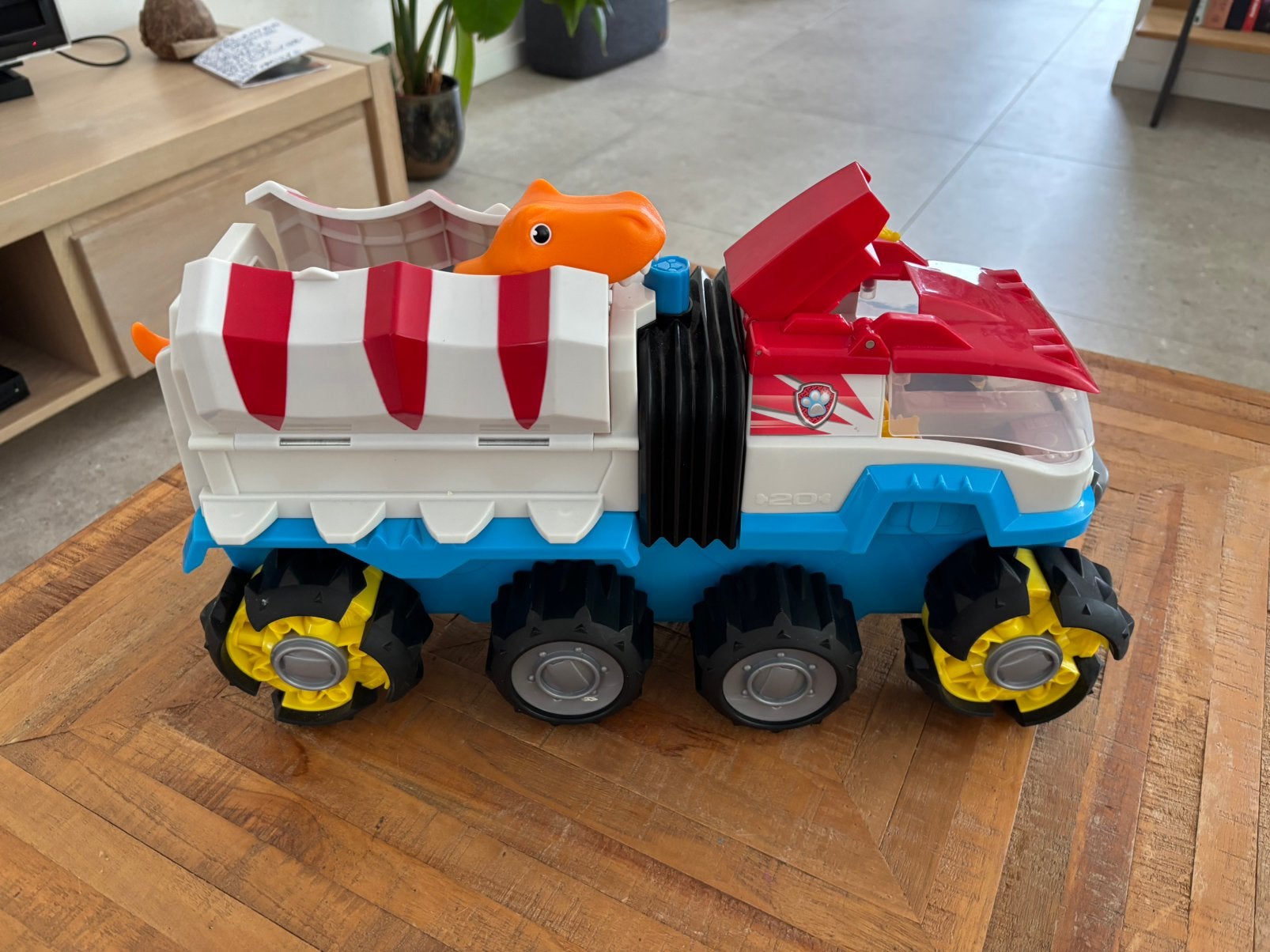 Paw patrol dino patroller, Ophalen, Zo goed als nieuw