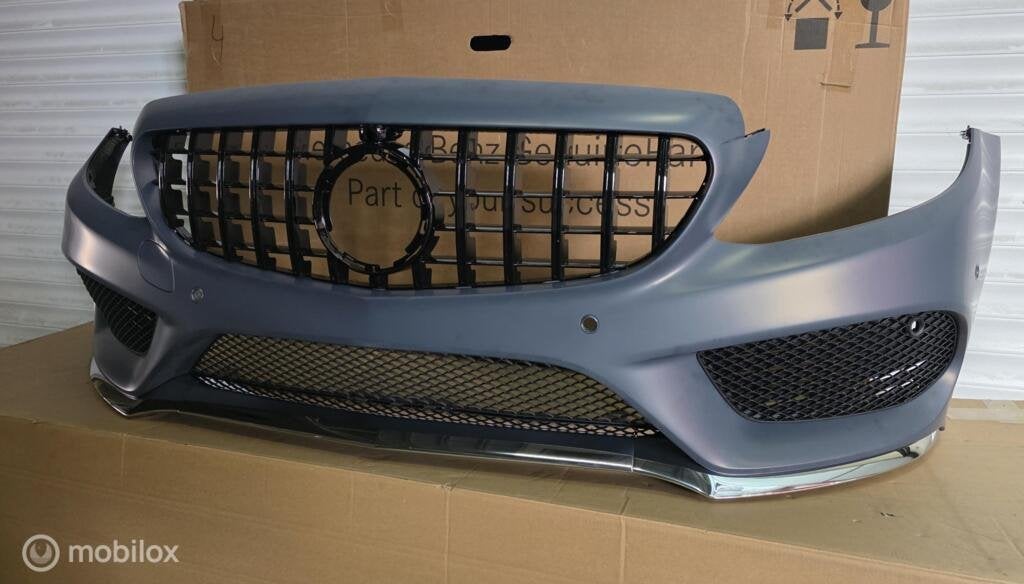 Mercedes C-klasse bumper voor amg W205 NIEUW ('14->), Mercedes-Benz, Utilisé, Mercedes-Benz