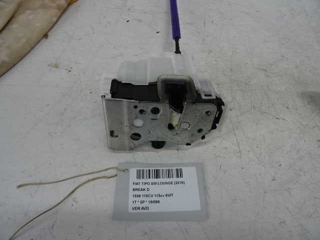 PORTIERSLOT RECHTS VOOR Fiat Tipo (356W / 357W), Gebruikt, Voor, Fiat