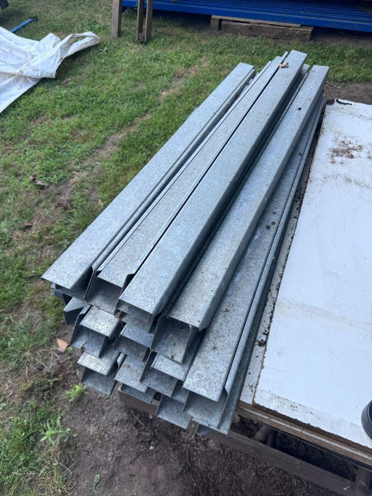 Ijzer aluminium stalen, Ophalen