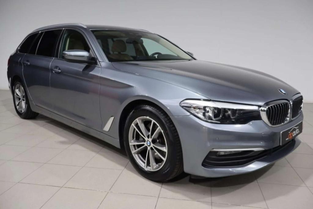 BMW 5 Serie 518 Touring 518 dA (automatique), Argent ou Gris, Entreprise, 136 ch, 5 portes