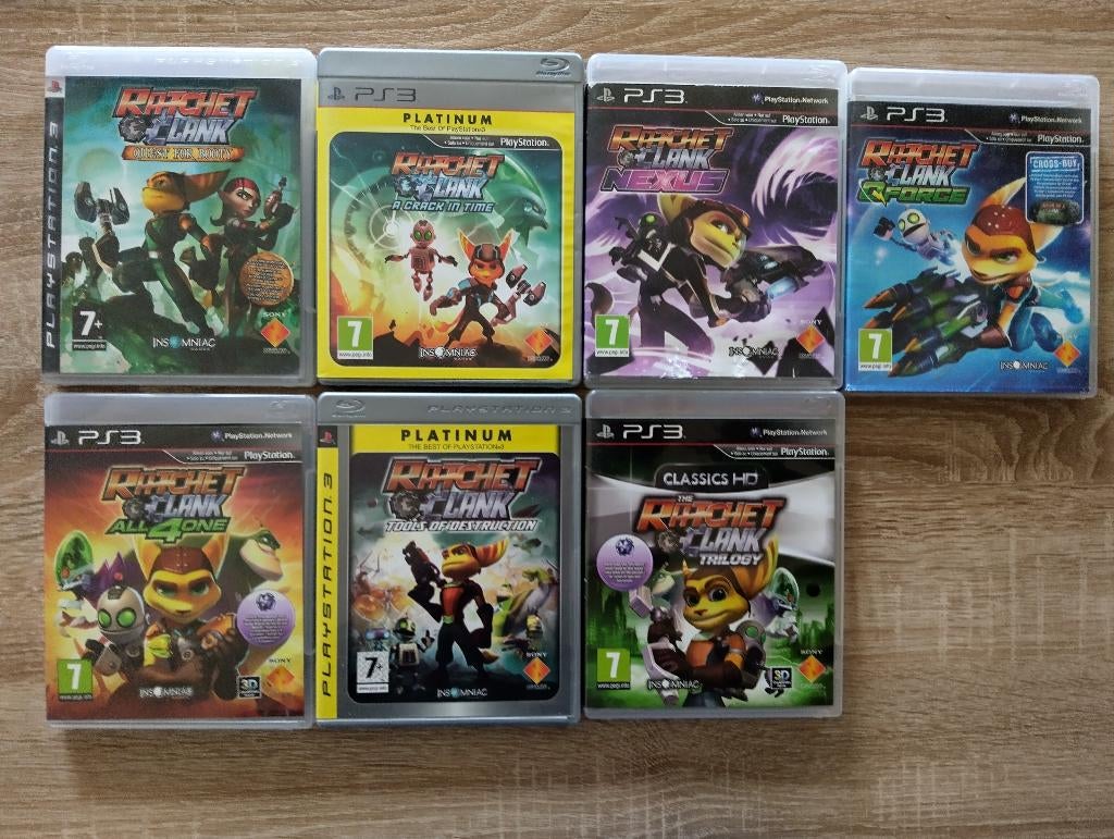 Ratchet and clank games voor PS 3, Games en Spelcomputers, Games | Sony PlayStation 3, Ophalen, Zo goed als nieuw, Avontuur en Actie
