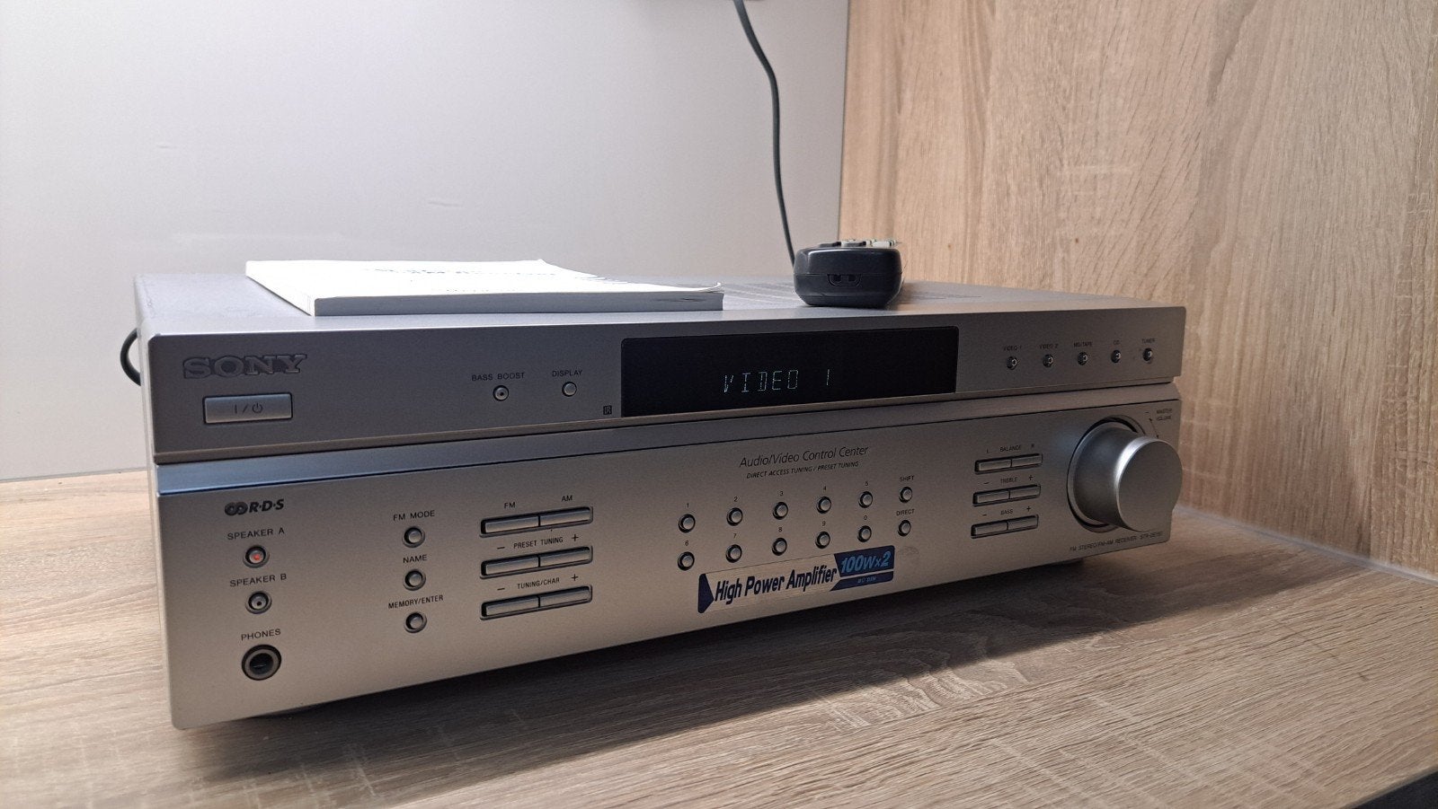 Sony STR DE197 ( KLINKT GOED ), Audio, Tv en Foto, Versterkers en Ontvangers, Ophalen of Verzenden, Sony