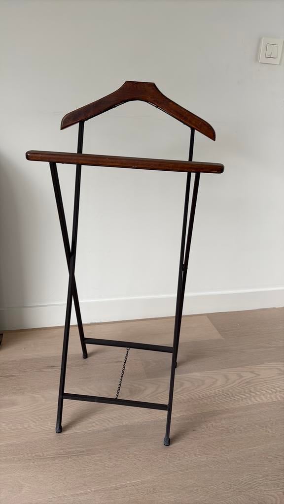 Dressboy en bois avec acier noir, Enlèvement, Utilisé, 100 à 150 cm, Bois