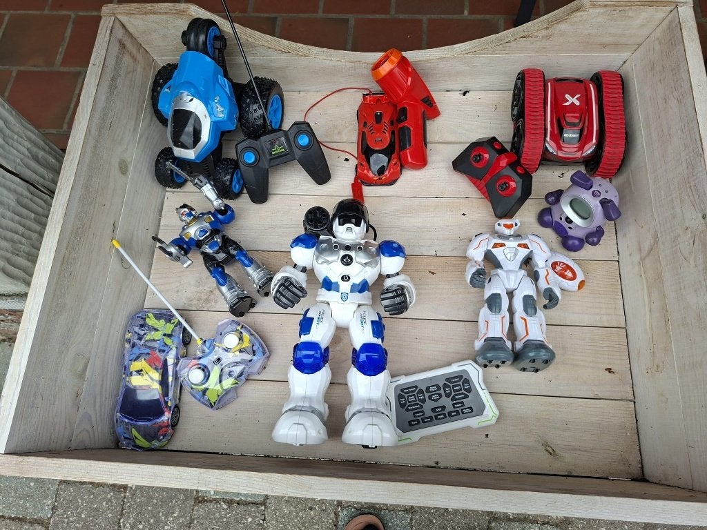 auto's (robot's) afstandsbediening, Ophalen, Gebruikt, Afstandsbediening