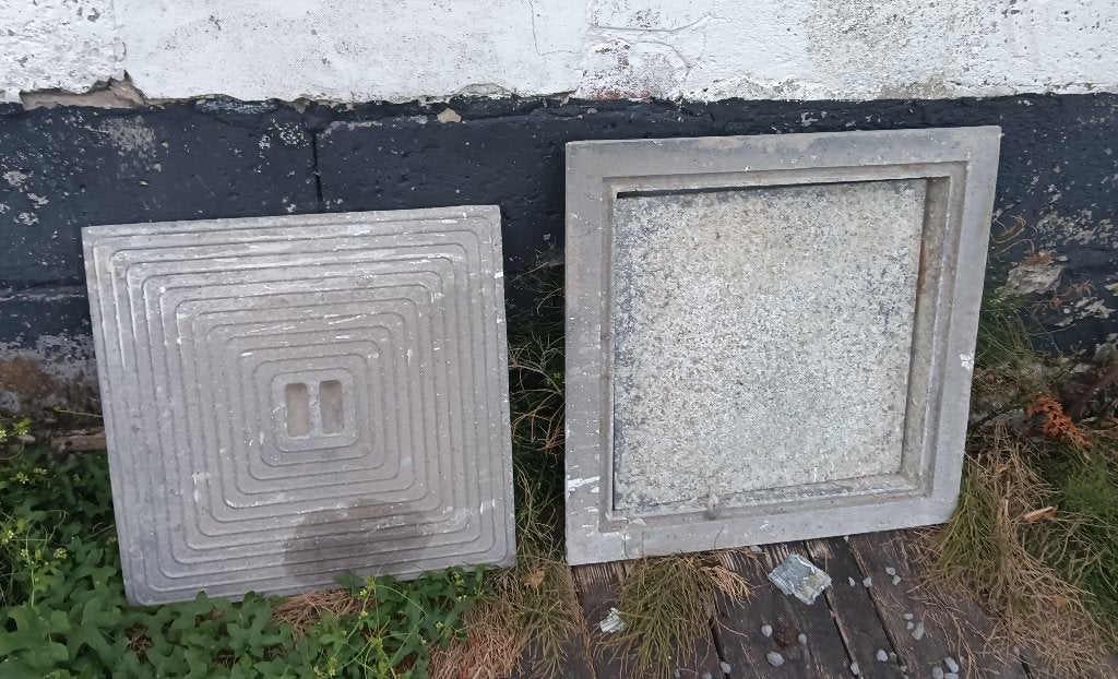 sanitair putdeksel riolering, Doe-het-zelf en Bouw, Ophalen, Gebruikt, Overige typen