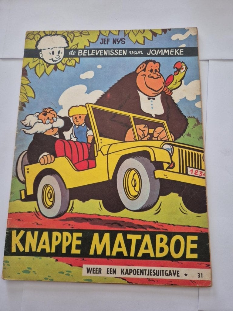 Jommeke nr. 31 – Knappe Mataboe –, Une BD, Envoi, Utilisé