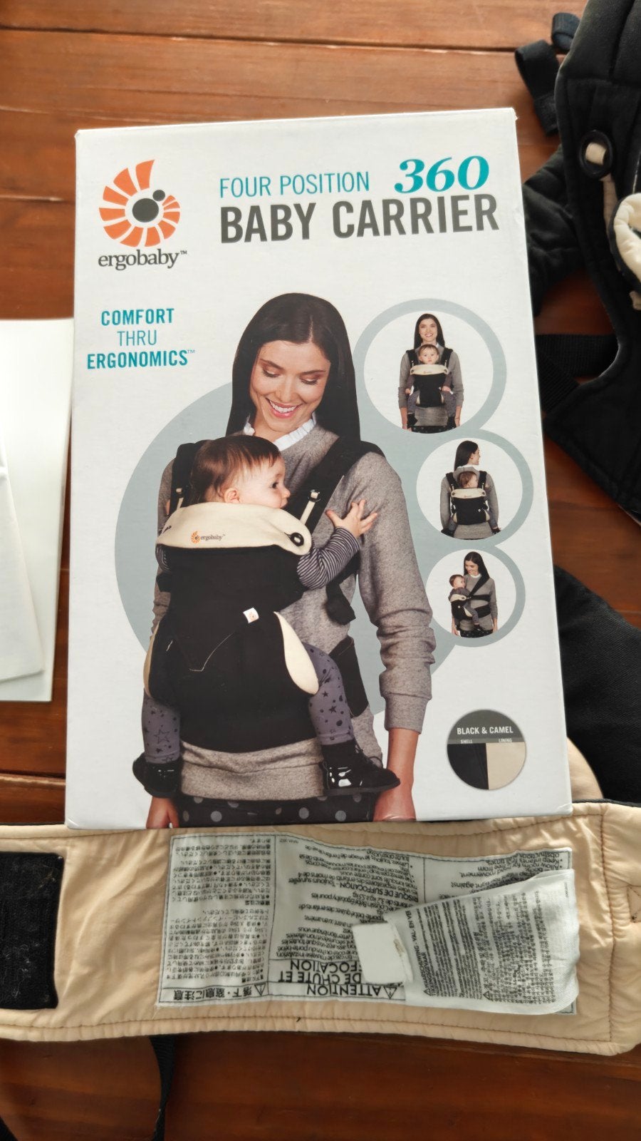 Ergobaby 360 Four position baby carrier draagzak, Kinderen en Baby's, Ophalen, Draagzak