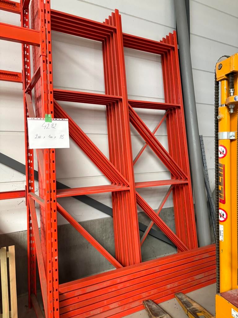 Pallet rekken Redirack , ook brede liggers +4 meter, Zakelijke goederen, Ophalen