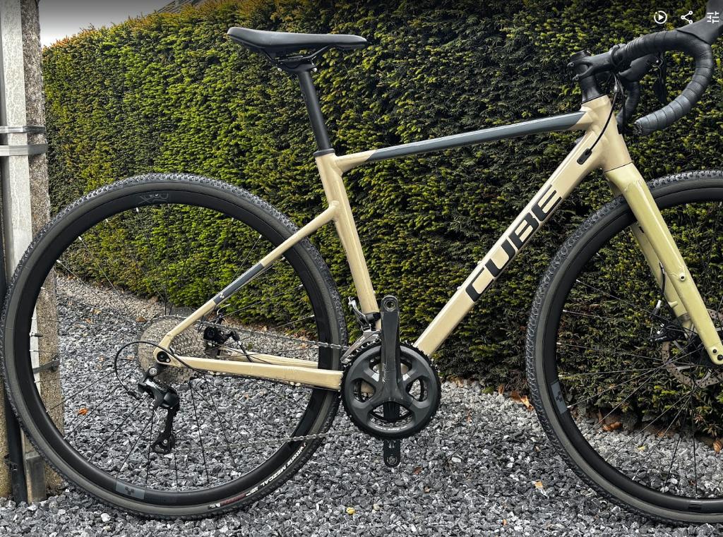 CUBE NUROAD PRO Taille S/M frame 53, Gebruikt, Heren, Aluminium, Overige maten