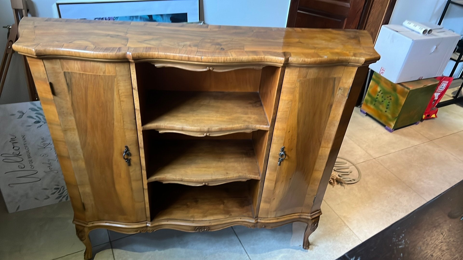 Kastje art deco, Ophalen