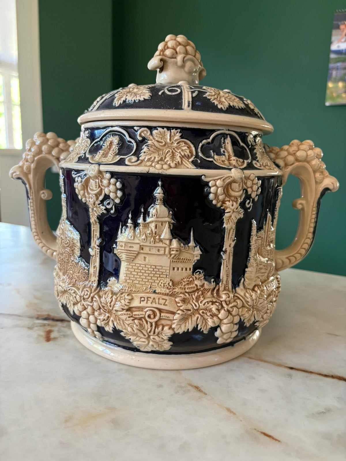 Oude pot, Ophalen