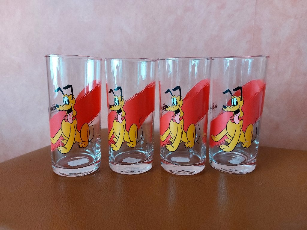 Drinkglazen Disney Pluto, Verzamelen, Ophalen