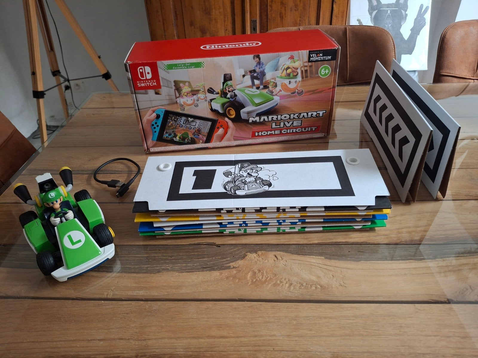 Nintendo Switch Mario Kart Live: Home Circuit Luigi, Ophalen, Nintendo