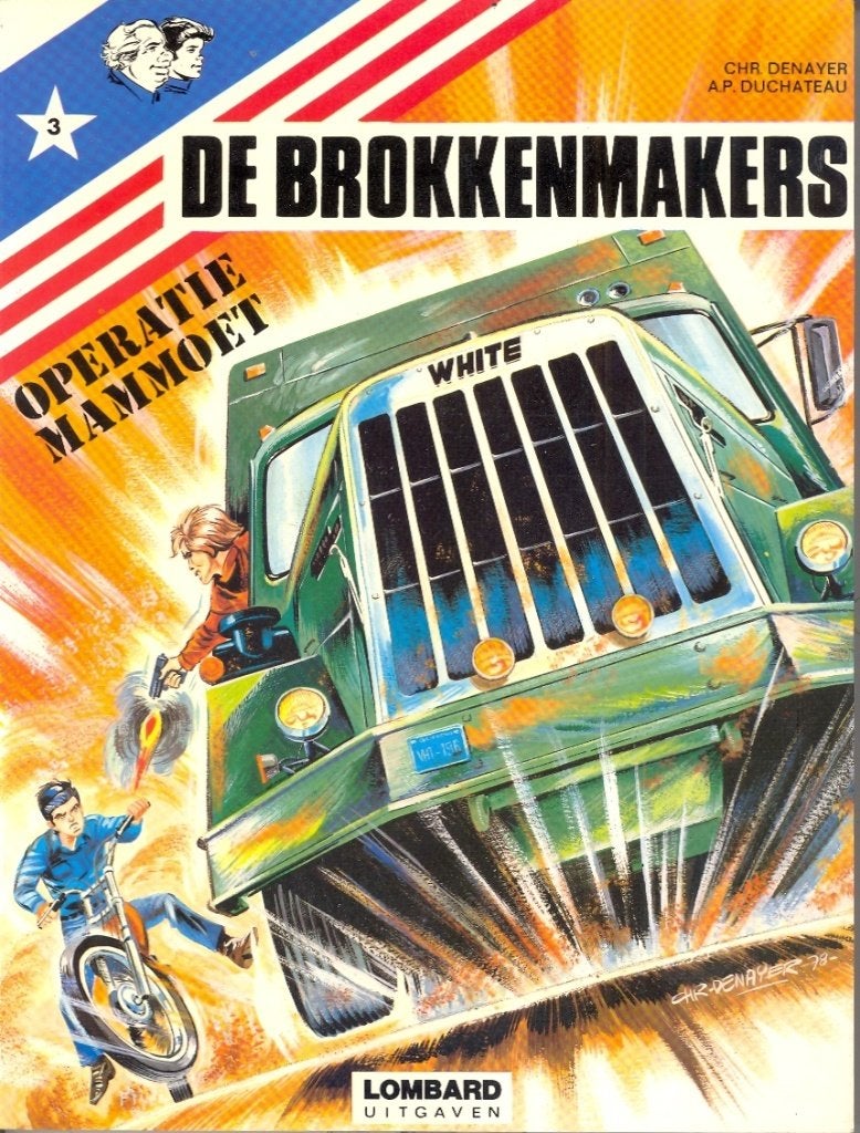 Verzameling strips De brokkenmakers., Plusieurs BD, Envoi, Utilisé, Denayer / Duchateau