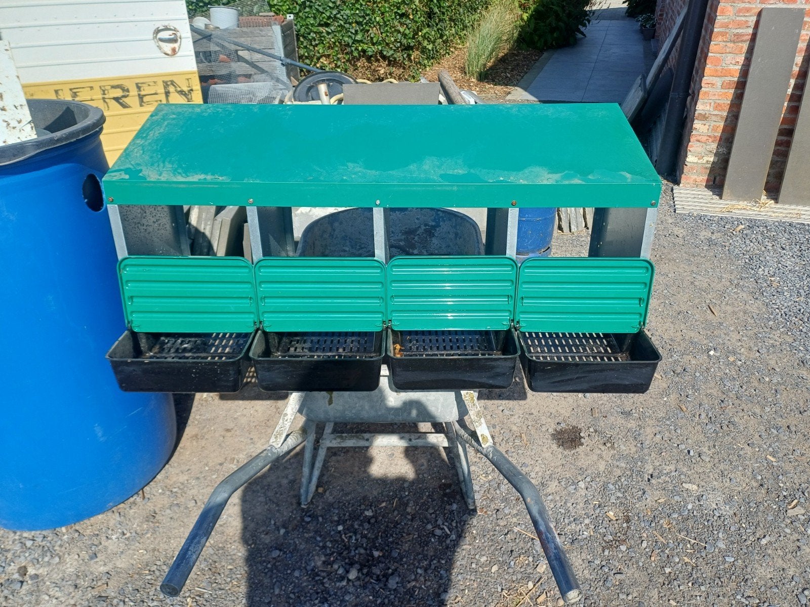 legnest voor kippen, Animaux & Accessoires, Volatiles | Accessoires, Enlèvement, Comme neuf, Poulailler