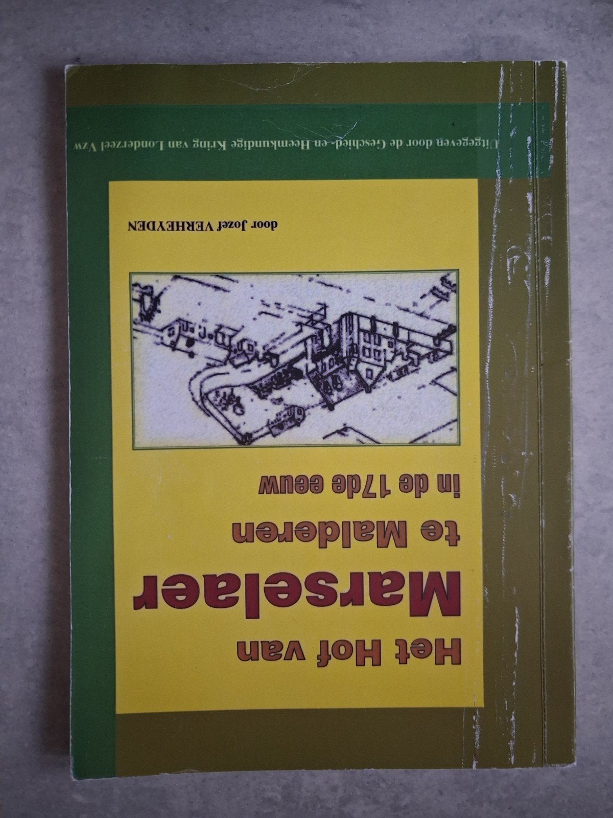 boek: HET HOF VAN MARSELAER TE MALDEREN IN DE 17DE EEUW, Ophalen