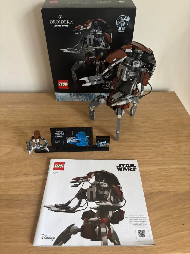 Lego star wars Droideka 75381, Star Wars, Lego, Ophalen of Verzenden, Zo goed als nieuw