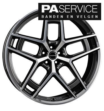 Nwe 24 inch Antraciet Gepolijste Borbet Land Rover Defender, Auto-onderdelen, Banden en Velgen, -, -, Banden en Velgen, Nieuw