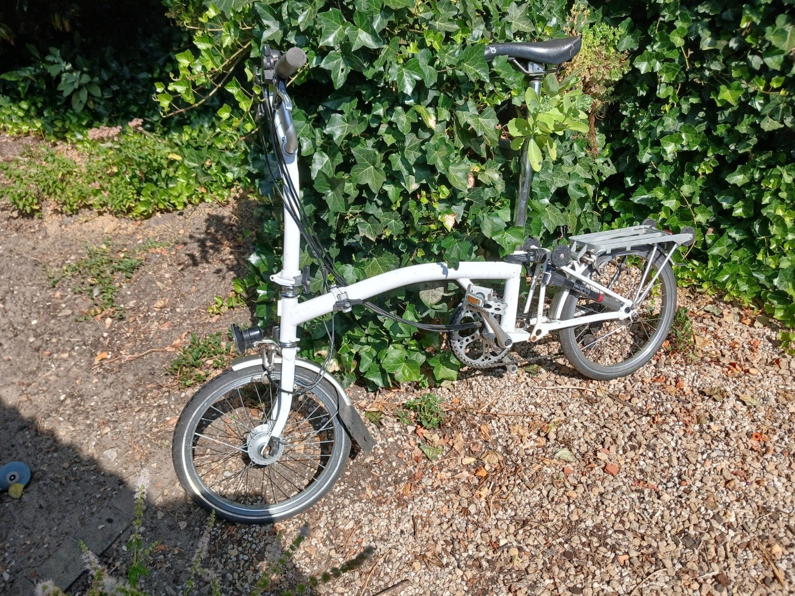 Brompton, 14 jaar oud... Heeft liefde nodig., Fietsen en Brommers, Fietsen | Vouwfietsen, Ophalen, Gebruikt, Brompton, Versnellingen