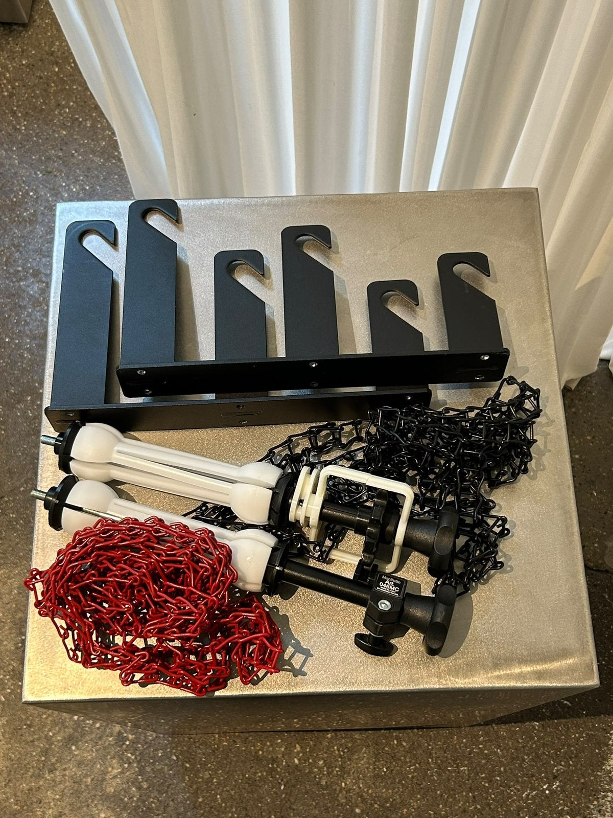 Manfrotto achtergrondrolsysteem, Ophalen, Zo goed als nieuw, Manfrotto