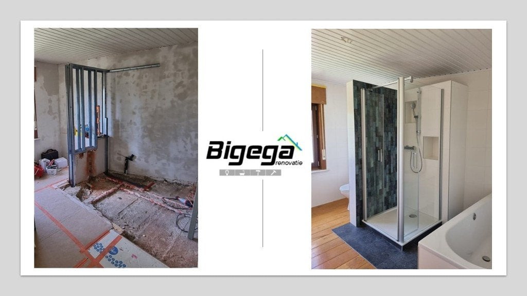 rénovation salle de bain, Maison & Meubles, Enlèvement, Neuf, Avec baignoire
