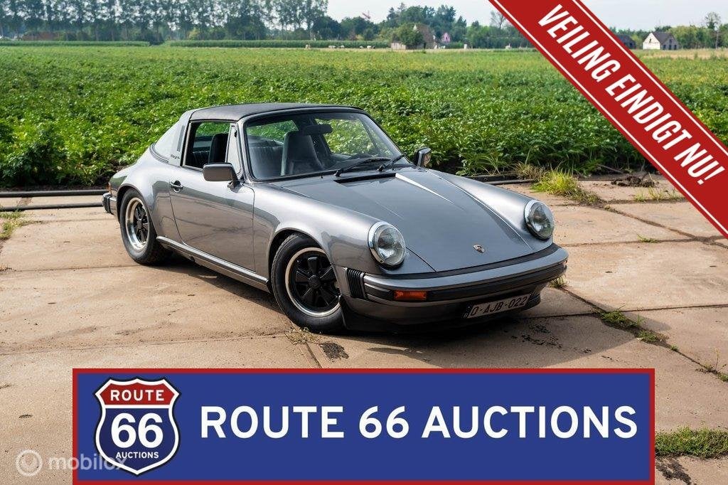 Porsche 911 Targa | 1975 | Route 66 Auctions, Autos, Achat, Entreprise, Boîte manuelle, Autre carrosserie
