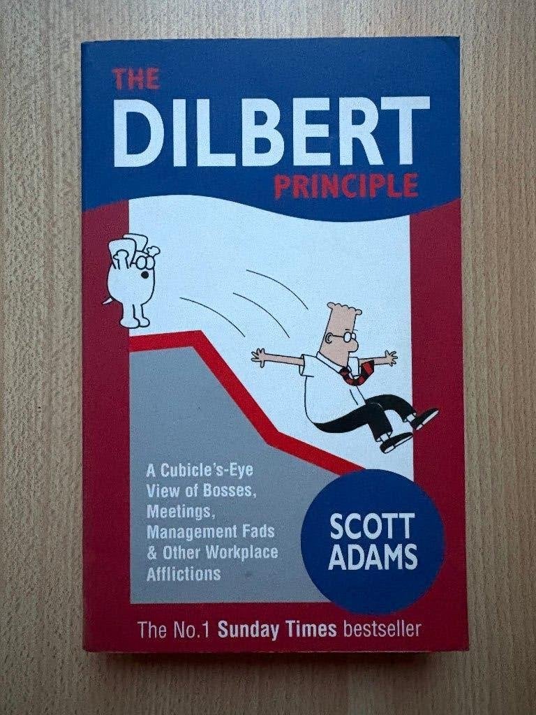The Dilbert Principle, Utilisé, Économie et Marketing, Scott Adams, Enlèvement