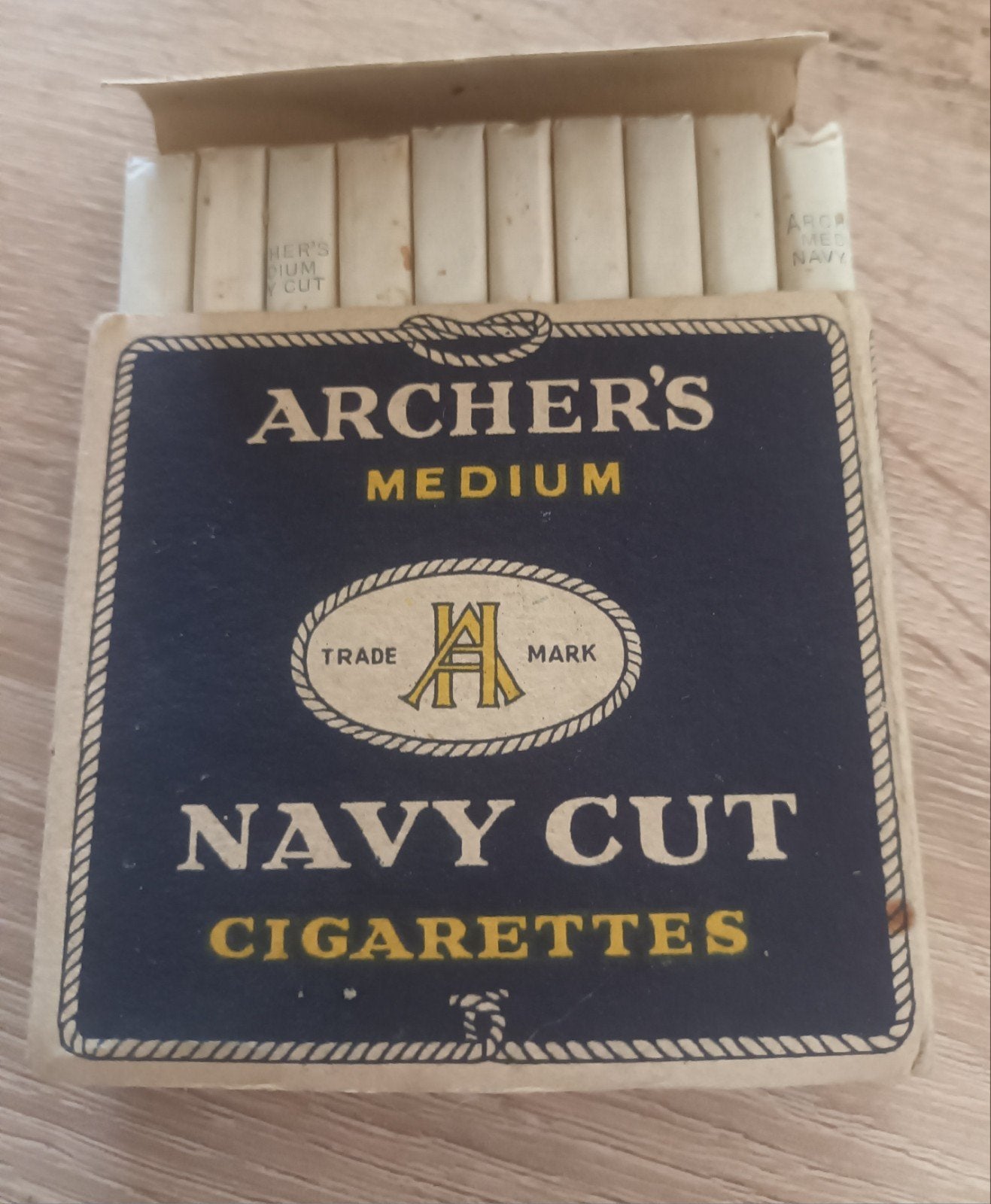 Archer´s medium navy cut sigaretten, Ophalen of Verzenden