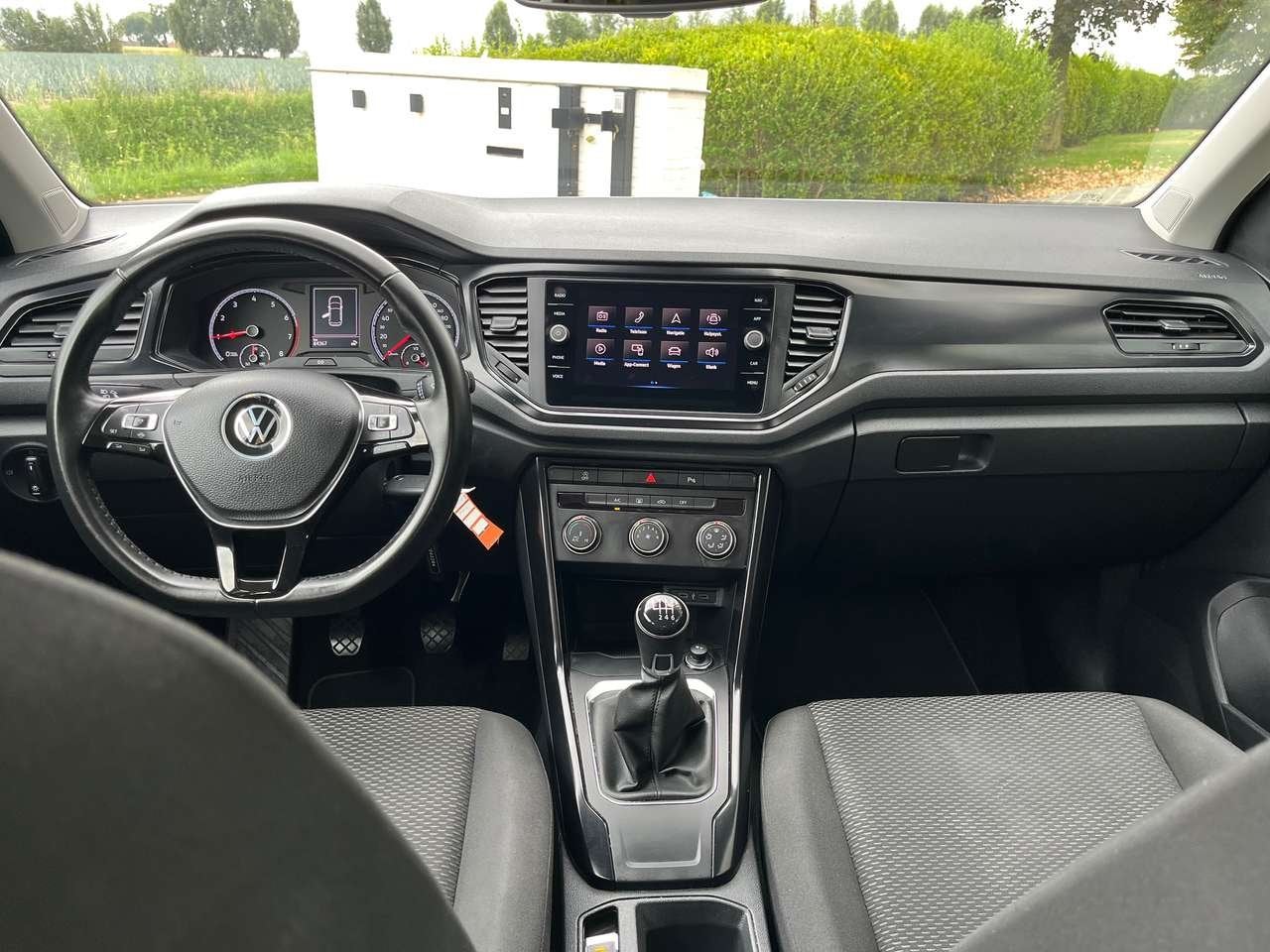 Volkswagen T-Roc 1.0 TSI OPF/1eignr/84300km/Carplay/Navi/Pd, Auto's, Volkswagen, 0 kg, Zwart, 0 kg, Bedrijf