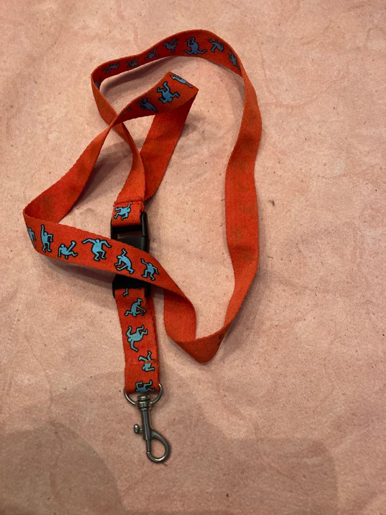 Lanyard, Keith Haring, Verzamelen, Ophalen, Zo goed als nieuw