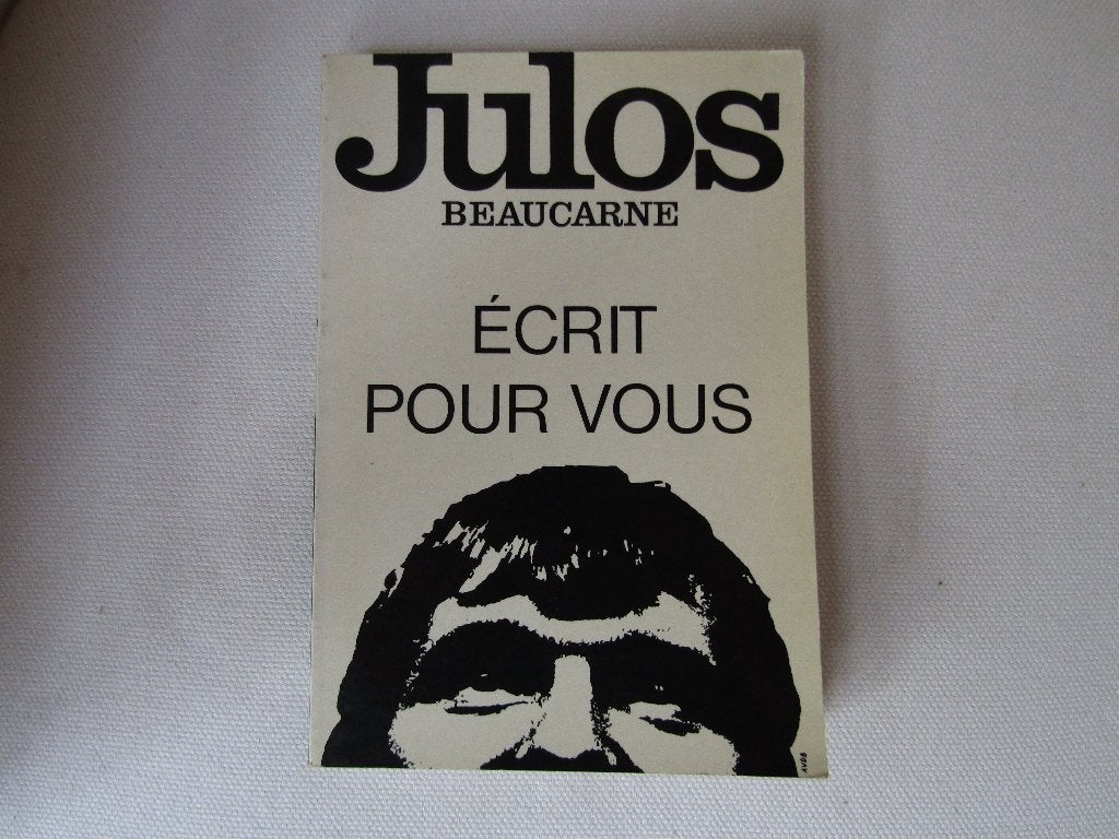 Le merveilleux Julos Beaucarne, poète des mots, Enlèvement ou Envoi, Comme neuf, Julos Beaucarne