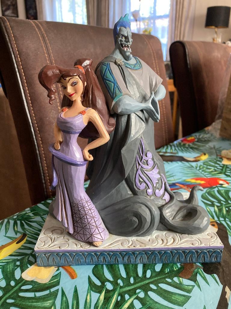 Disney Traditions - Meg & Hades ( Hercules ), Verzamelen, Disney, Ophalen of Verzenden, Overige figuren, Nieuw, Beeldje of Figuurtje