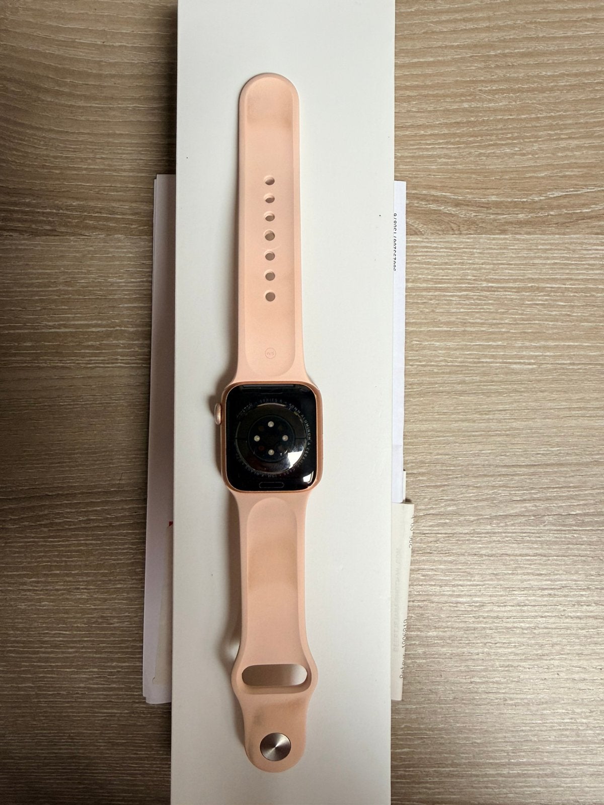 Apple watch serie 6, Étanche, Rose, IOS, Comme neuf