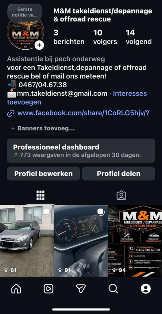 Pechverhelping,takeldienst of offroad rescue bel snel!, Ophalen