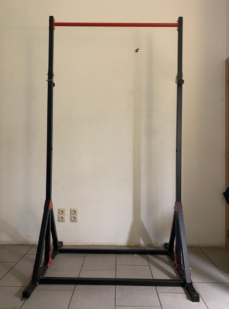 Barre de traction et barre d'immersion fixes, Sports & Fitness, Appareils de fitness, Enlèvement, Comme neuf, Bras, Autres types