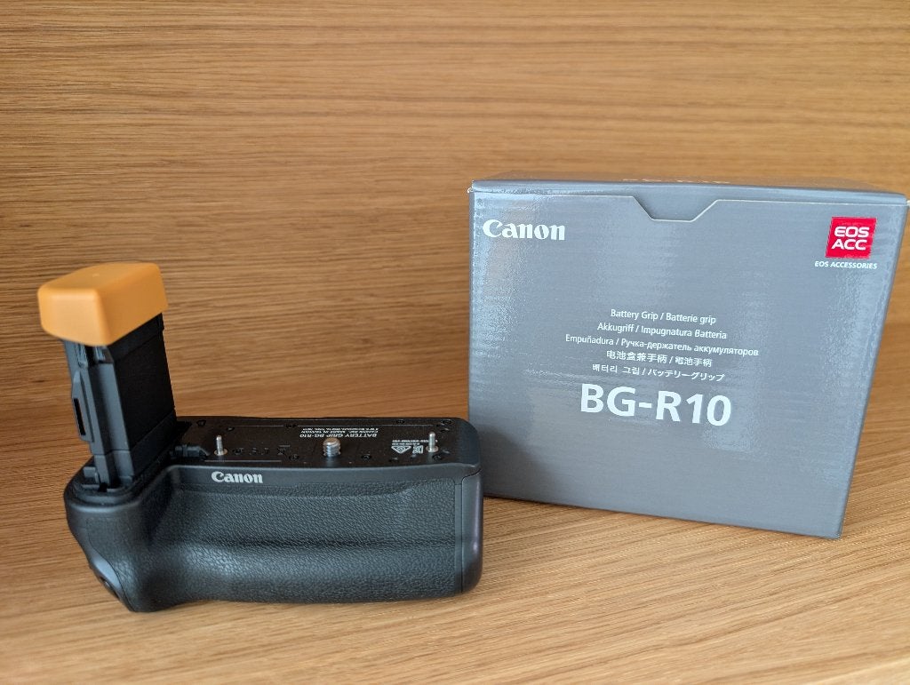 Canon BG R10 grip batterie pour canon r5 r6 r6ii, Enlèvement, Comme neuf, Poignée, Canon