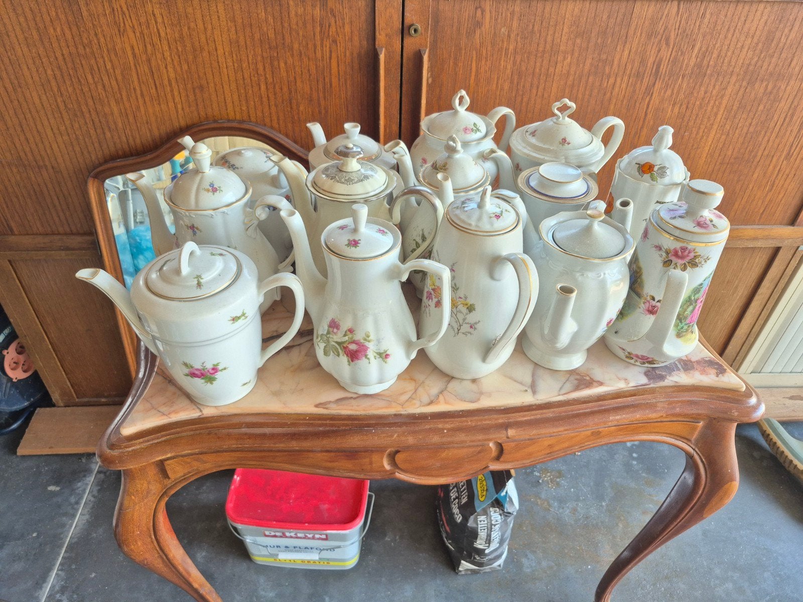 lots de cafetière porcelaine, Antiquités & Art, Antiquités | Services (vaisselle) complet, Enlèvement