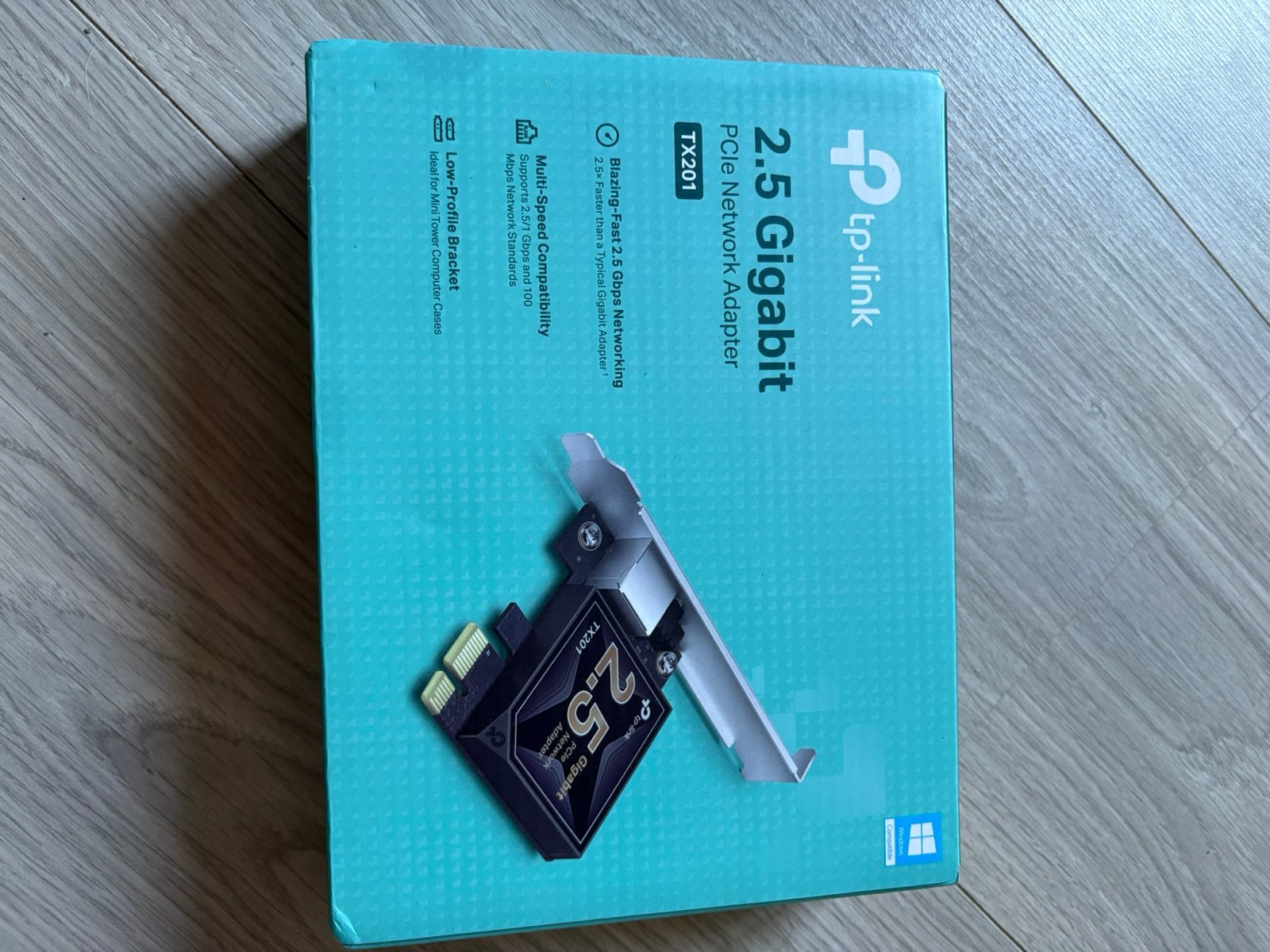 TP-link TX201 2.5Gbps netwerkkaart, Ophalen of Verzenden, Zo goed als nieuw, Intern