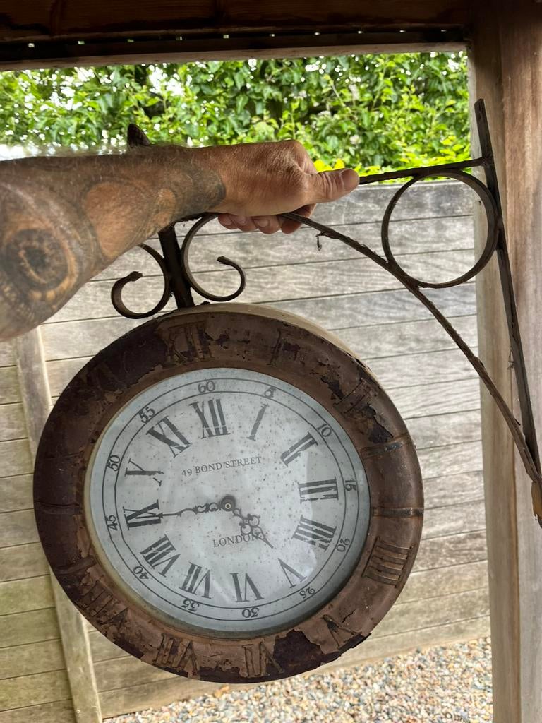 Decoratie uurwerk, Huis en Inrichting, Woonaccessoires | Klokken, Ophalen, Gebruikt