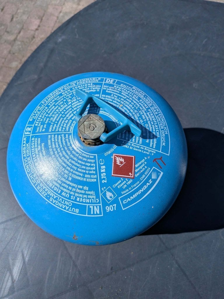 camping gasfles 2.75kg, Caravans en Kamperen, Ophalen, Gebruikt