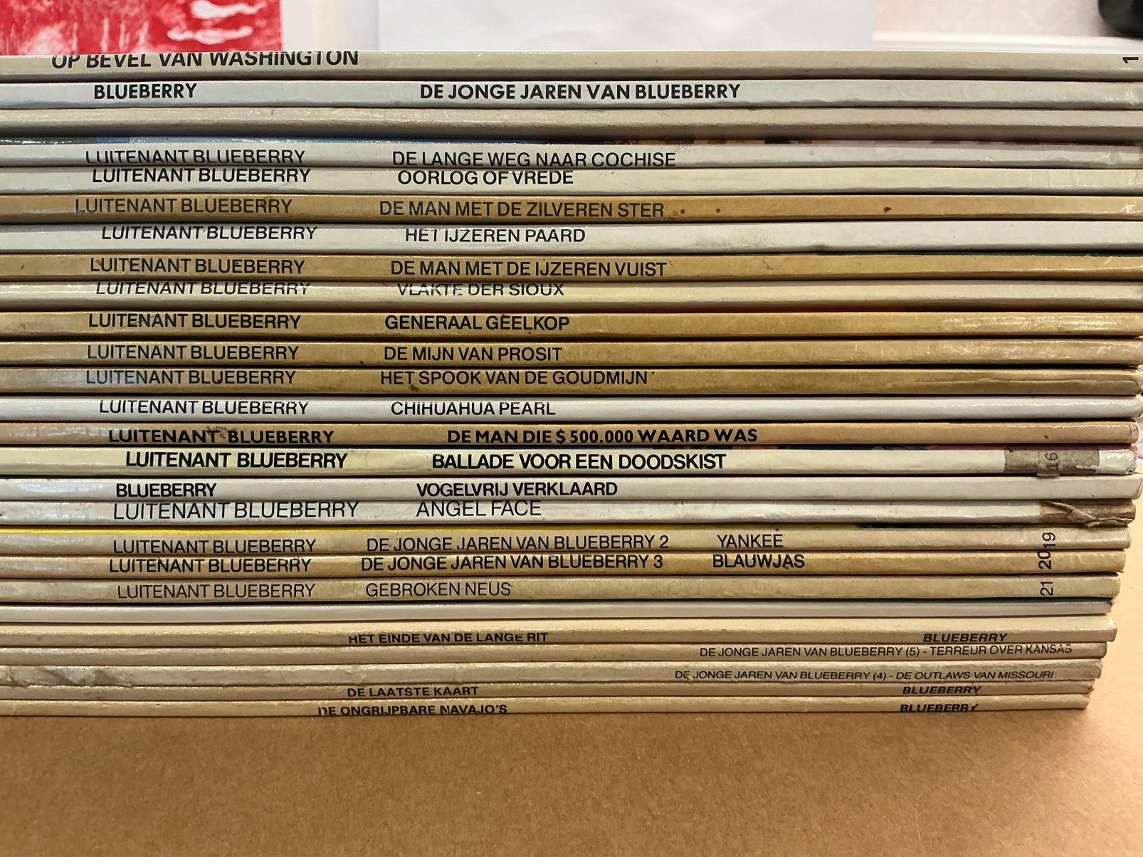 Lot blueberry 26 stuks, Ophalen of Verzenden, Gelezen