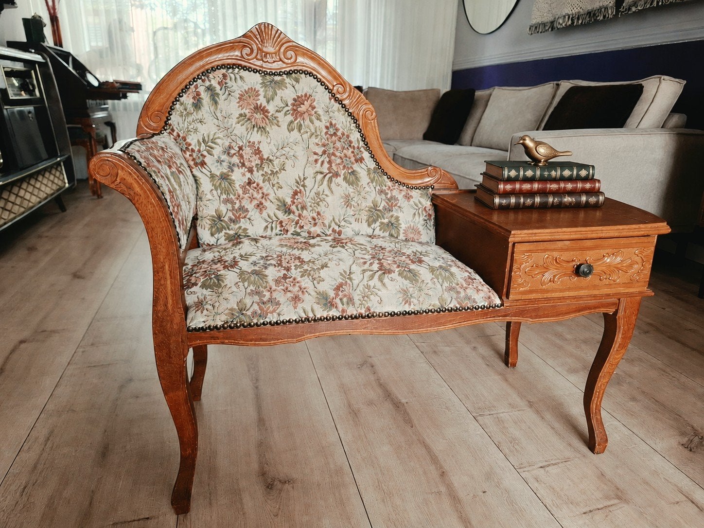 ✨️️Vintage Telefoonbankje✨️, Antiek en Kunst, Ophalen