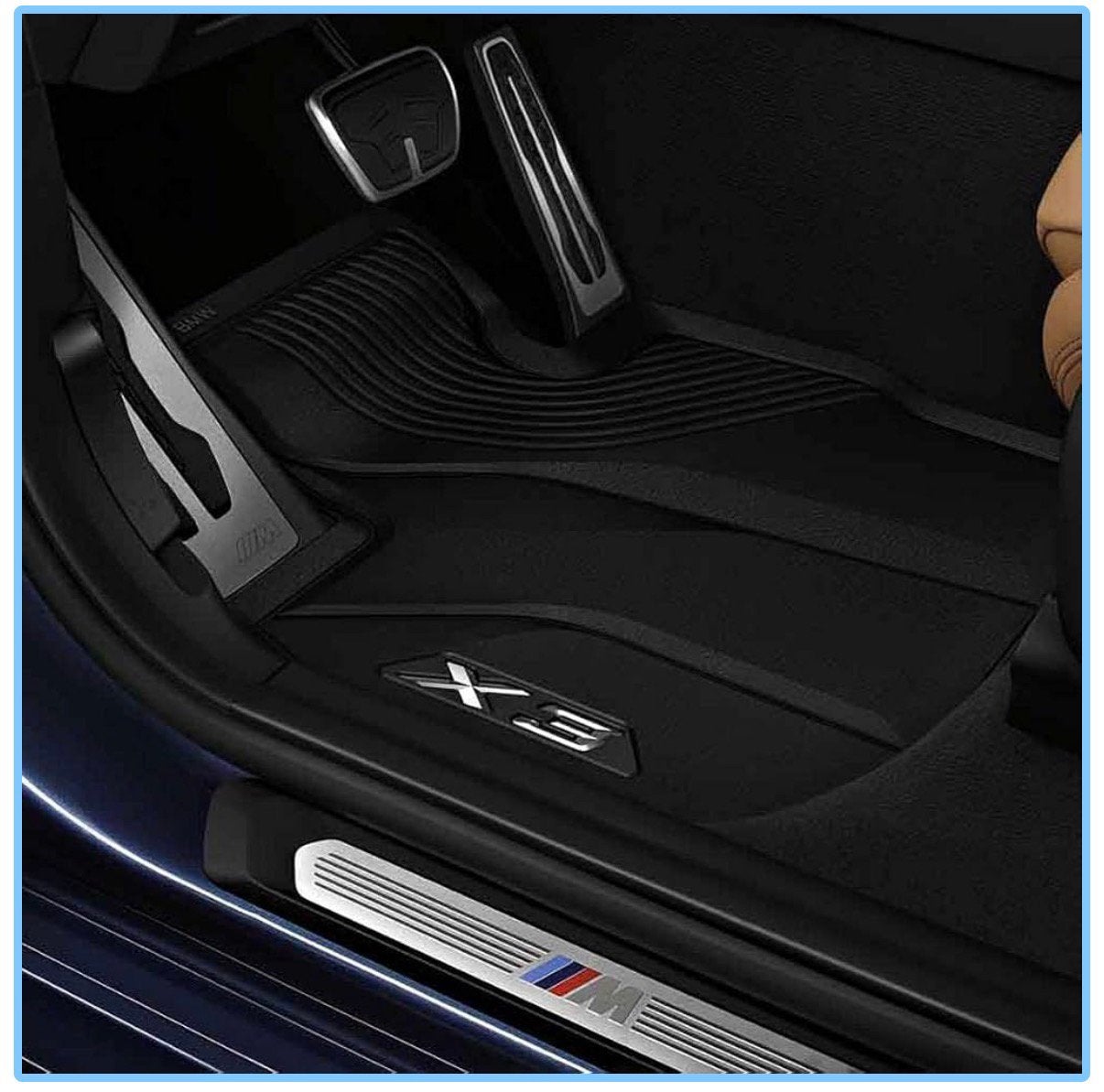 Tapis de sol tout temps BMW X3, Enlèvement, Comme neuf