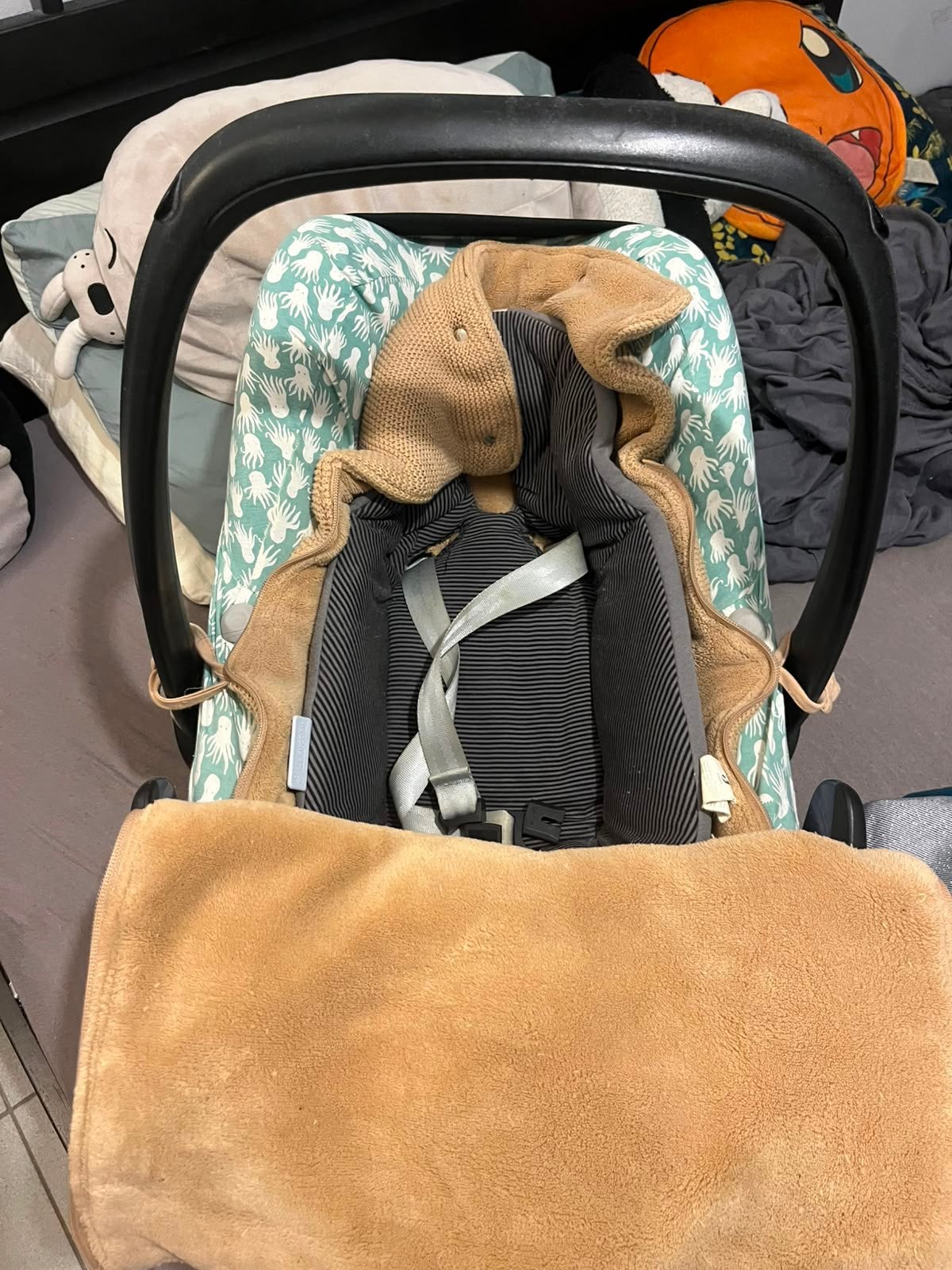 Maxi cosi avec réducteur, Enfants & Bébés, Sièges auto, Enlèvement, Comme neuf
