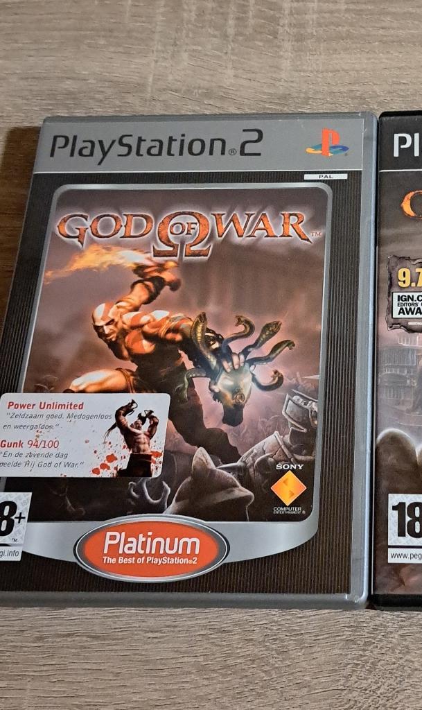 God of War (Platinum) - PS2, Games en Spelcomputers, Games | Sony PlayStation 2, Zo goed als nieuw, Avontuur en Actie, 1 speler